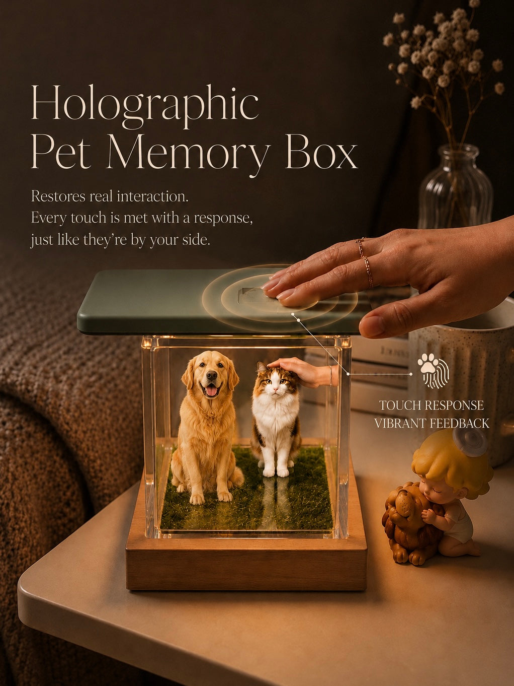 Holographic Pet Memory Box