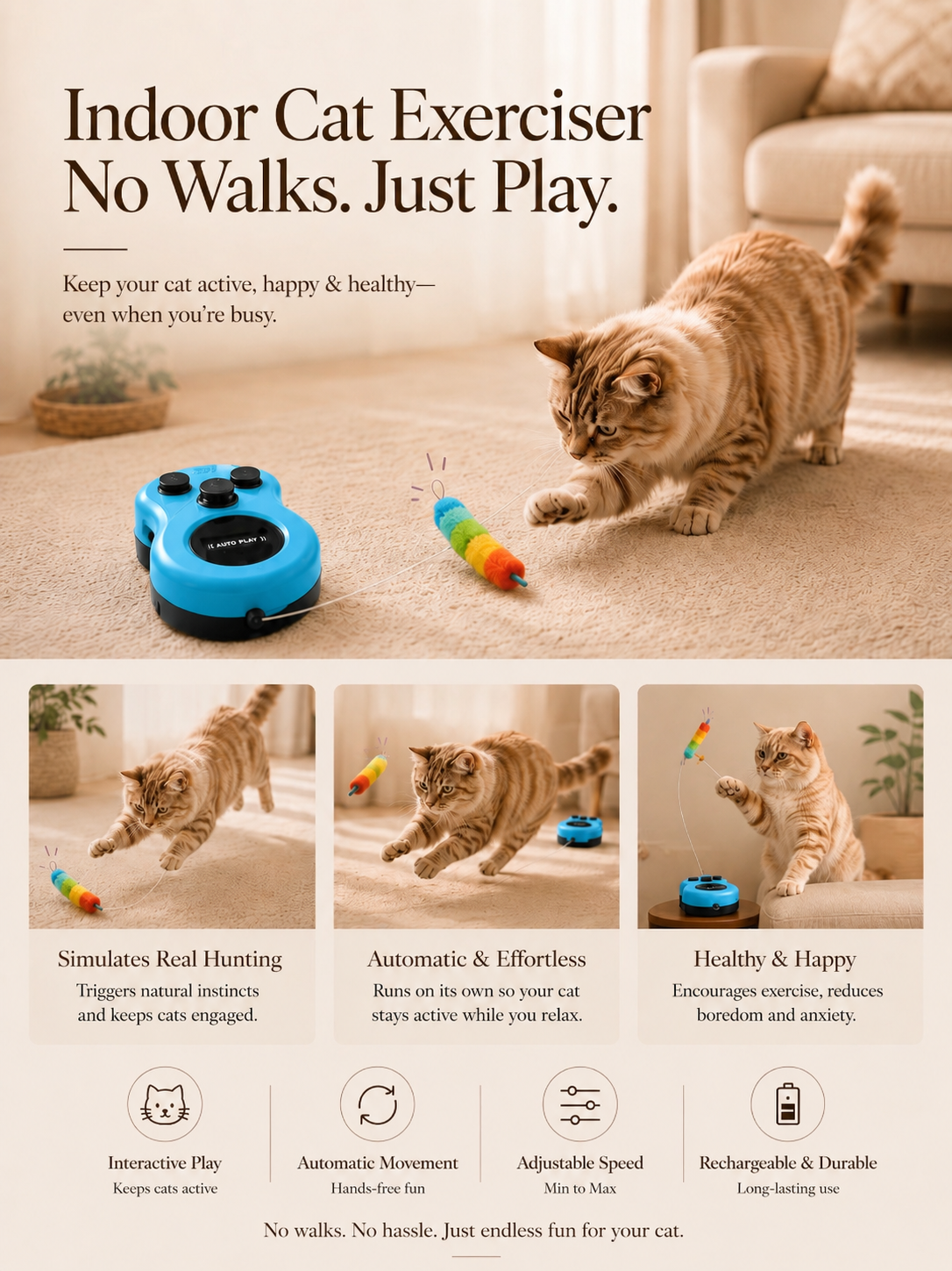 Interacr Cat Toy