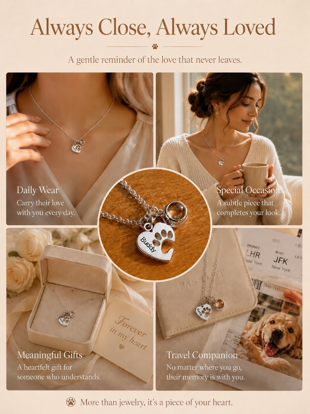 Pet Memory Necklace