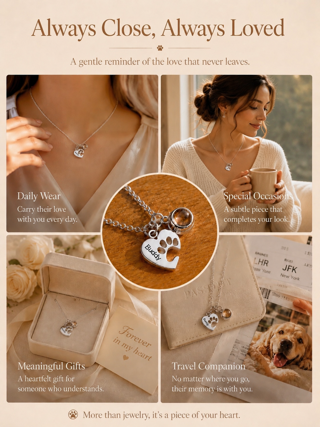 Pet Memory Necklace